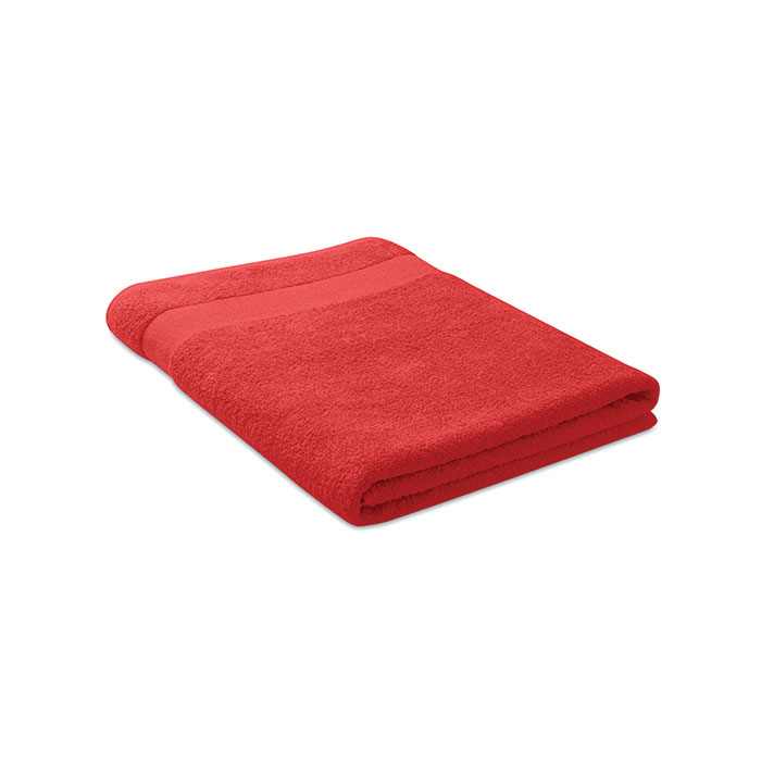 MERRY - Towel organic cotton 180x100cm - Red