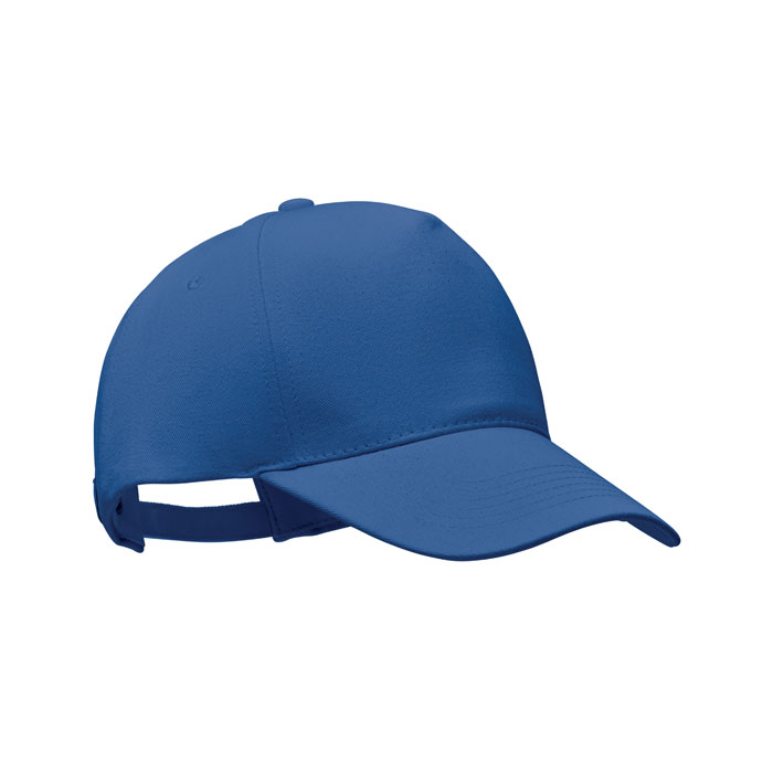BICCA CAP - Organic cotton cap 250 gr/m² - Blue
