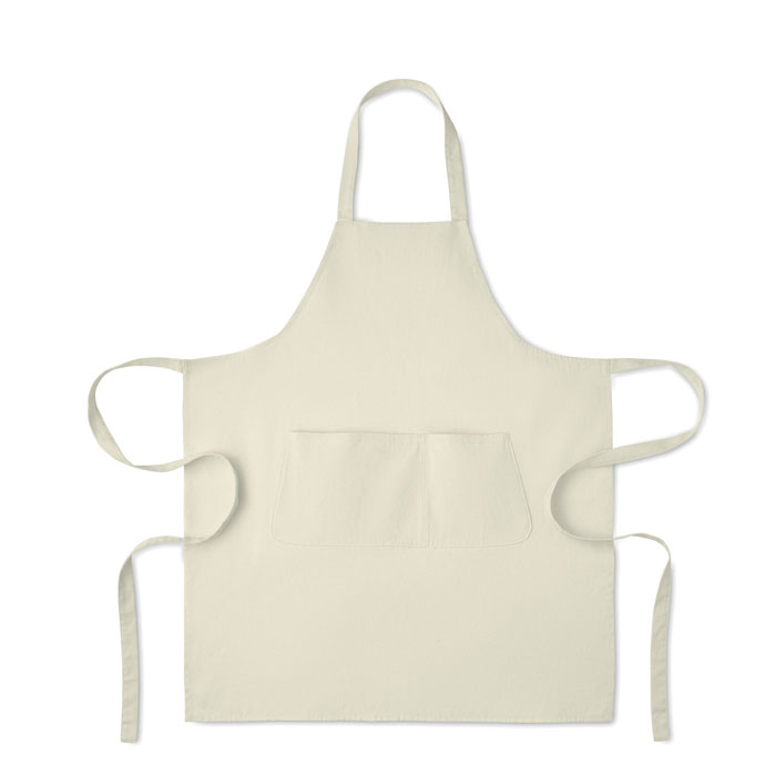 GAMMA - Organic cotton apron 240 gr/m² - Off White