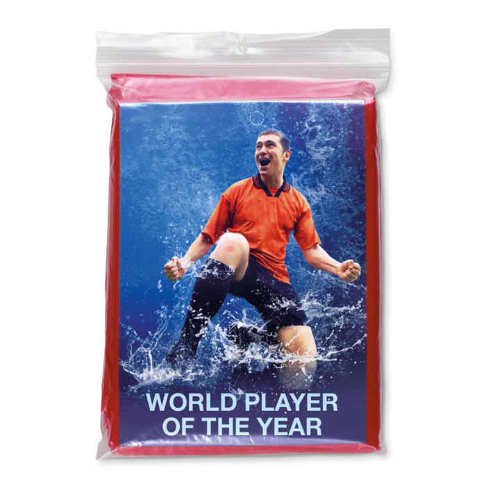 SPRINKLE - Foldable raincoat in polybag