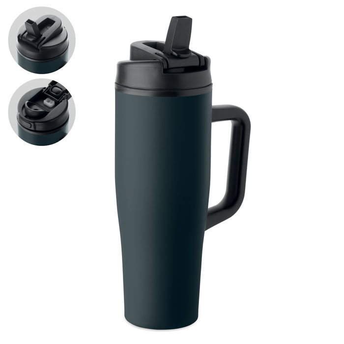 ATLANTA - Double wall tumbler 900ml - French Navy