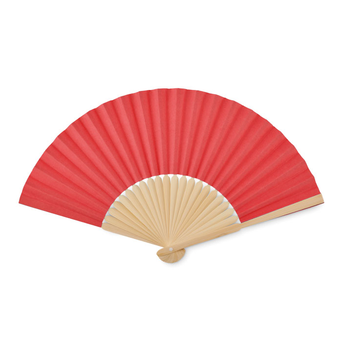 FANNY PAPER - Manual hand fan - Red