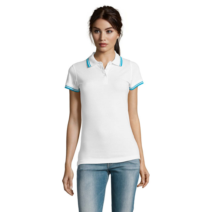 PASADENA WOMEN - White/Aqua