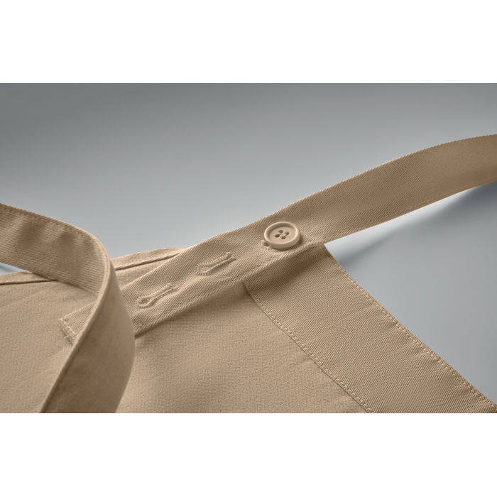 GAMMA - Organic cotton apron 240 gr/m²