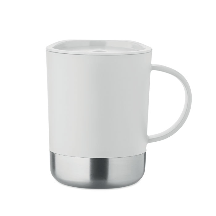 BEAKER - Single wall mug 300ml - White