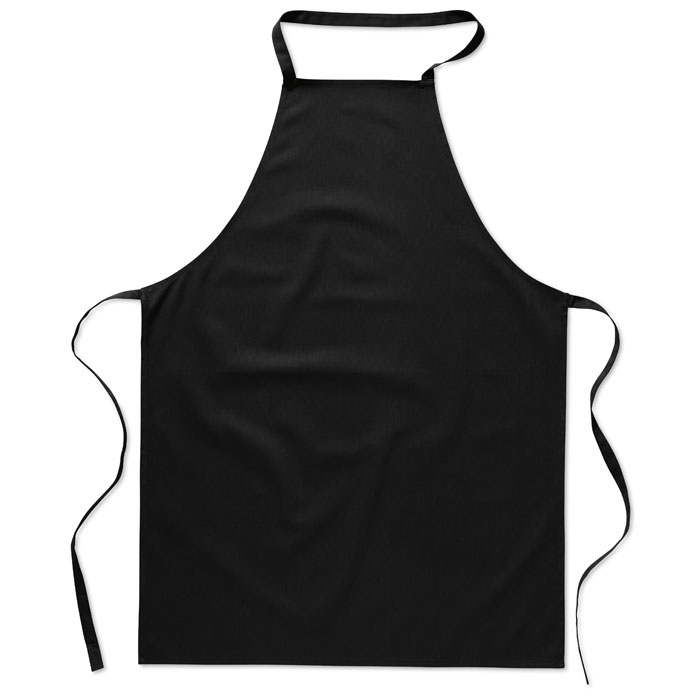 KITAB GLASGOW - Kitchen apron in cotton - Black
