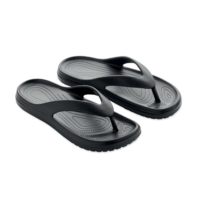 EVASLIP - Full EVA slippers size 40/41 - Black