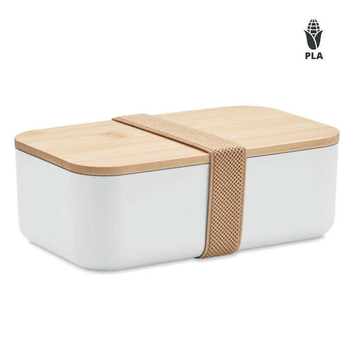 BEIBABOX - PLA corn lunch box 1000ml - White