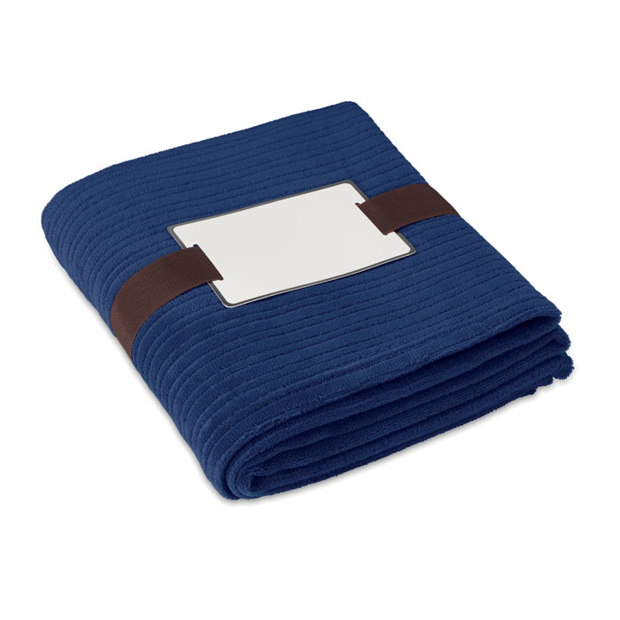 CAP CODE - Fleece blanket.240 gr/m2 - Blue
