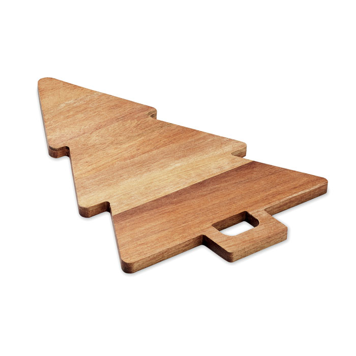 ARBETO - Acacia serving board Xmas tree