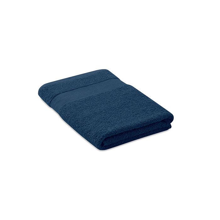 PERRY - Towel organic cotton 140x70cm - Blue