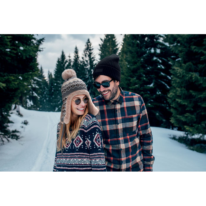 YULONG - Knitted beanie with ear flap