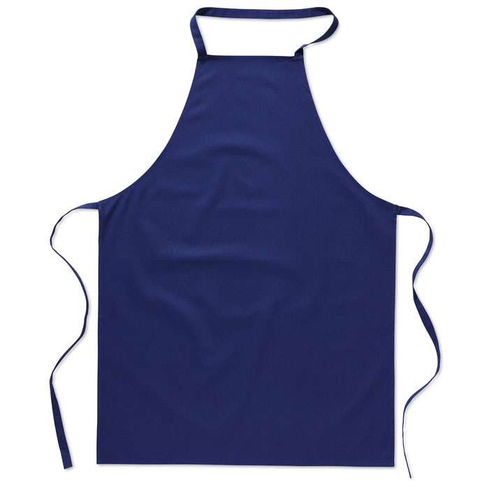 KITAB GLASGOW - Kitchen apron in cotton - Blue