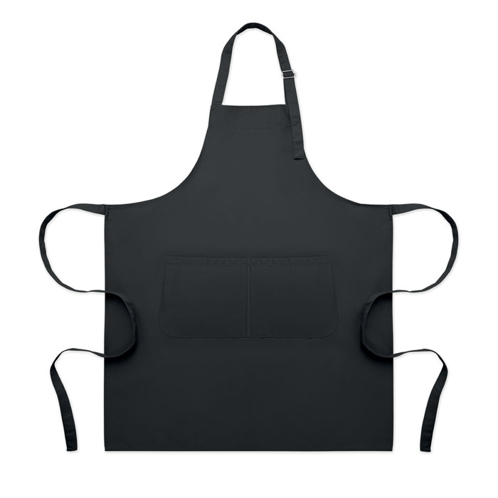 GALA - Adjustable kitchen apron - Black