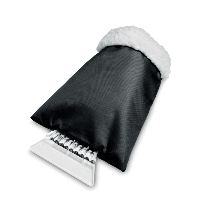 WARMIX - Car ice scraper w/ mitten - Black
