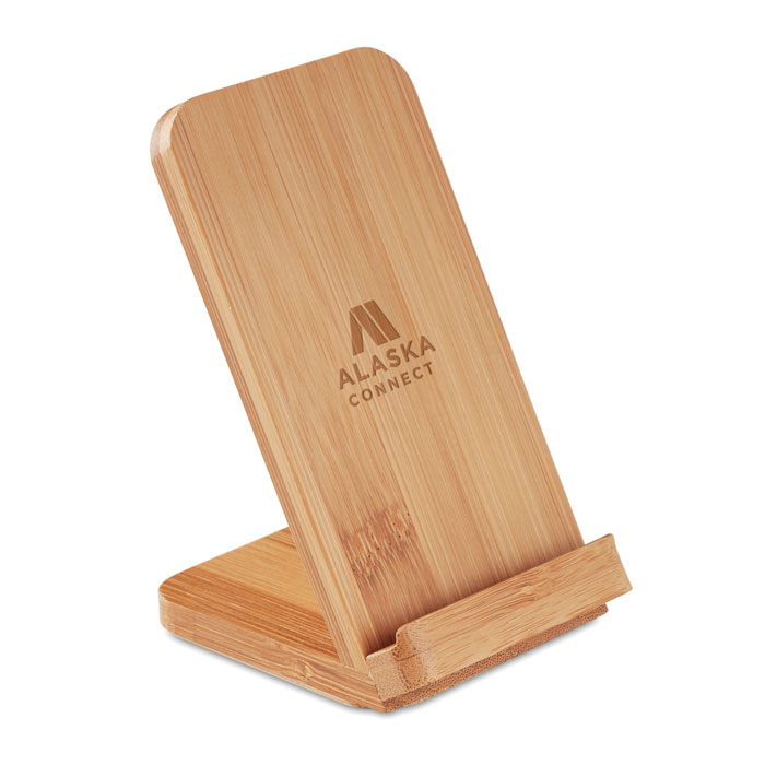 WIRESTAND - Bamboo wireless charge stand5W