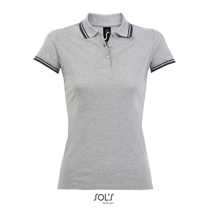 PASADENA WOMEN - Grey Melange/ French Navy