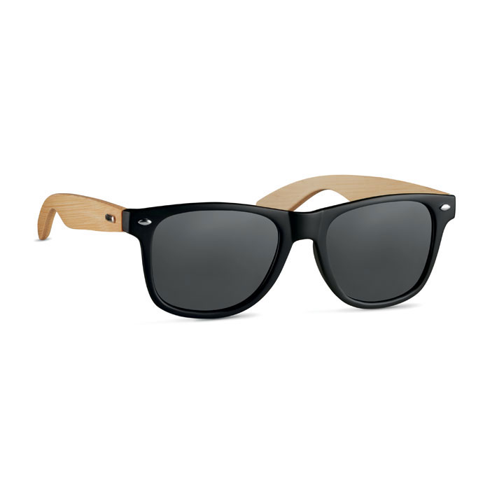CALIFORNIA TOUCH - Sunglasses with bamboo arms - Black