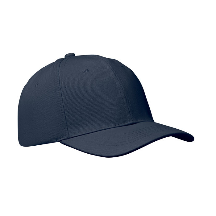 BUFFALO - 6 Panel baseball cap 260 gr/m - Blue