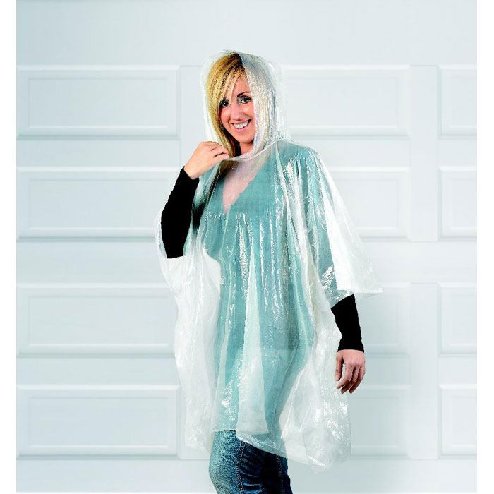 NIMBUS - Poncho in round container