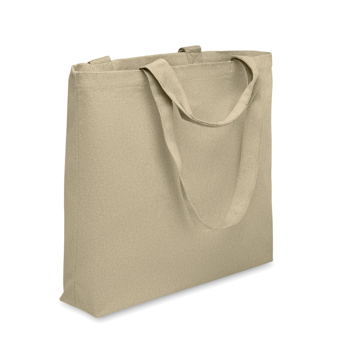 MALDI BEACH - Beach bag canvas 320 gr/m² - Khaki