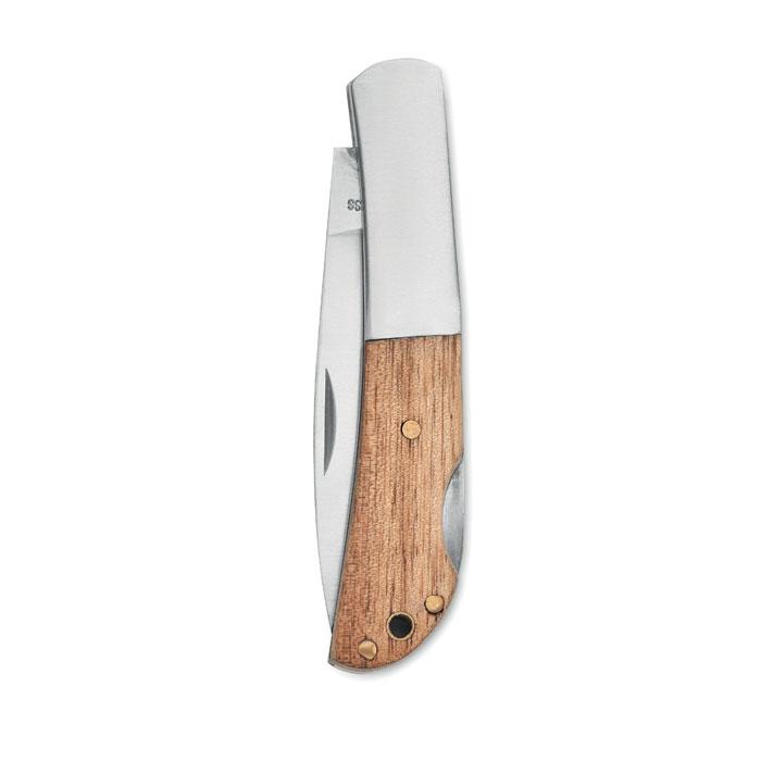 SKARP - Foldable knife in acacia wood