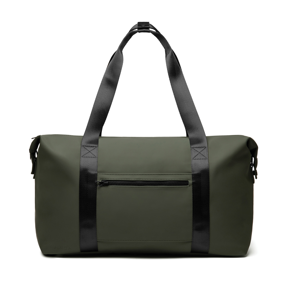 VINGA Baltimore RCS 24h weekend bag - green (± PMS 19-0414 TPG)