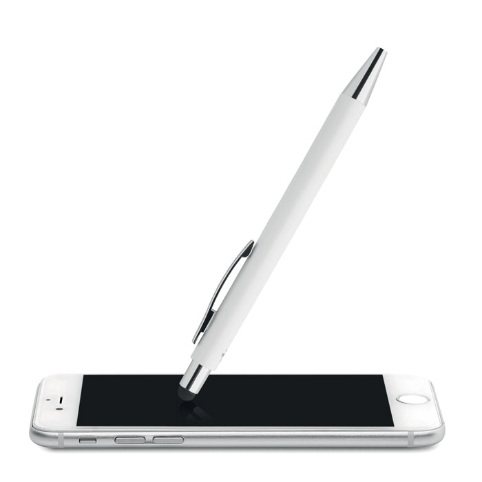 BLANQUITO CLEAN - Antibacterial stylus ballpen