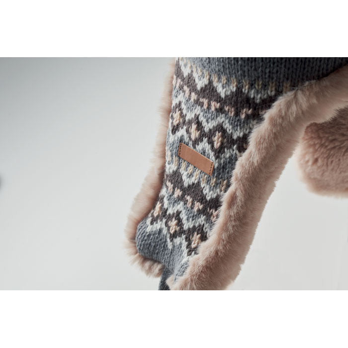 YULONG - Knitted beanie with ear flap