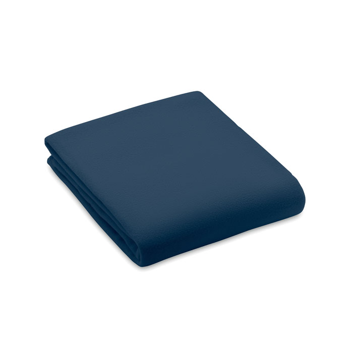 BOGDA - RPET fleece blanket 130gr/m² - Blue