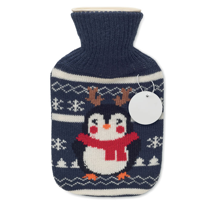 AARHUS - Hot water bottle 250ml - French Navy