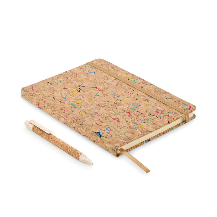 CORNOTA - A5 cork coloured notebook