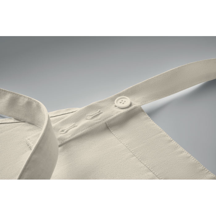 GAMMA - Organic cotton apron 240 gr/m²