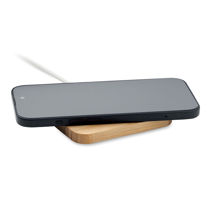 CHARGOO - 15W wireless charger in bamboo