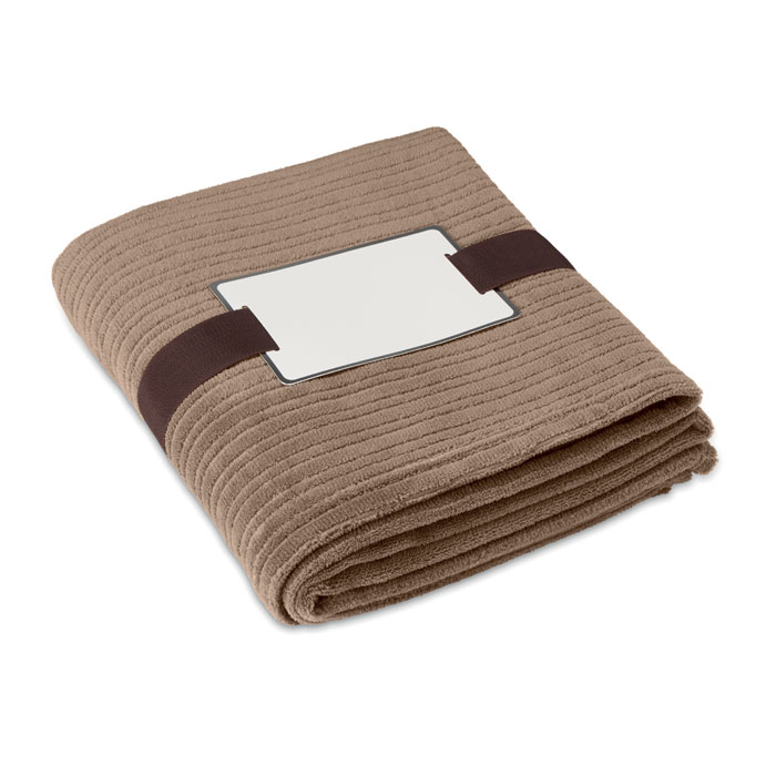 CAP CODE - Fleece blanket.240 gr/m2 - Khaki