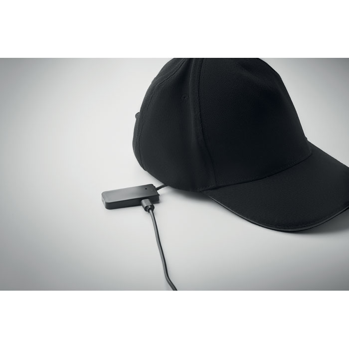 LUZCAP - 5 panel LED cotton cap 220gr/m²
