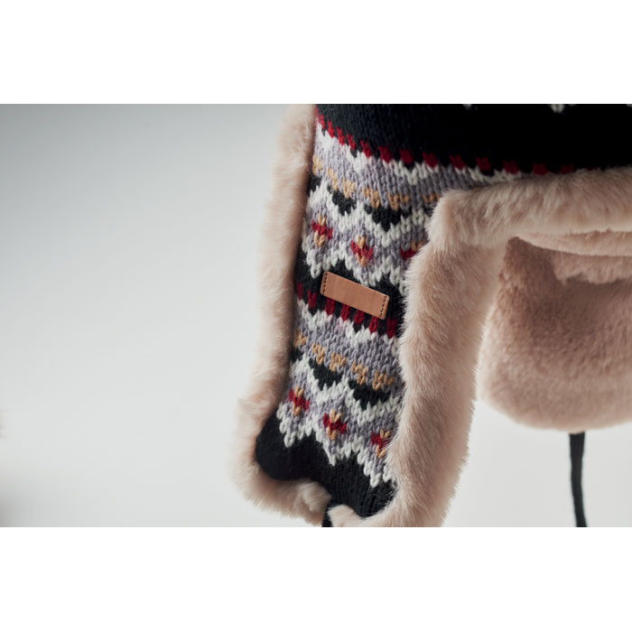 YULONG - Knitted beanie with ear flap