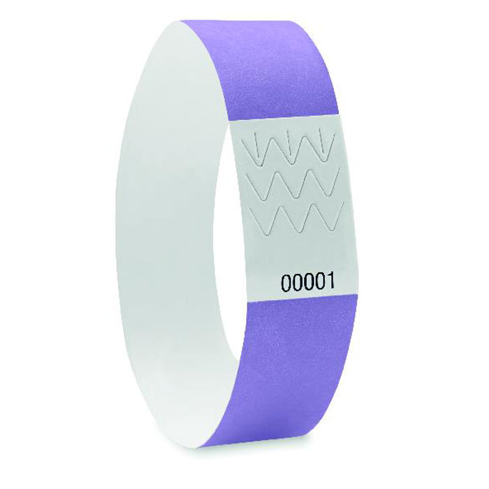  TYVEK - One sheet of 10 wristbands
