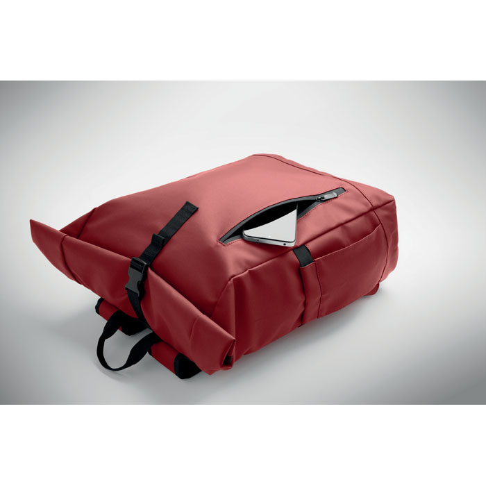 BANGKOK ROLL - Rolltop laptop rucksack 600D
