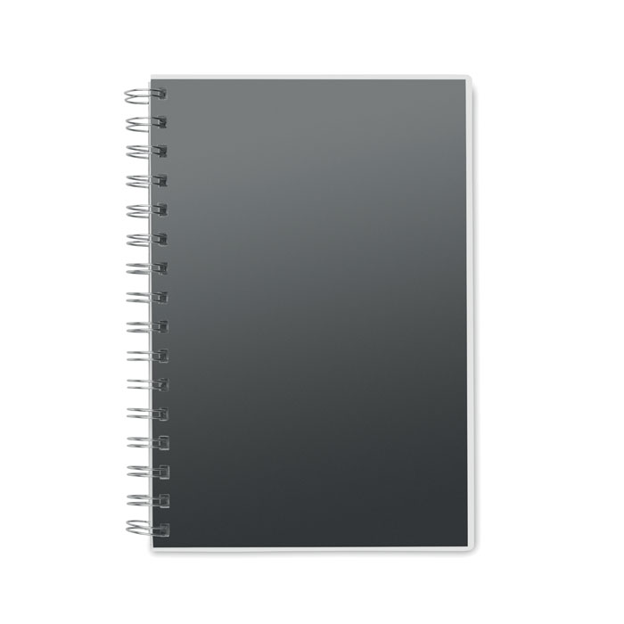ANOTATE - A5 RPET notebook recycled lined - Black