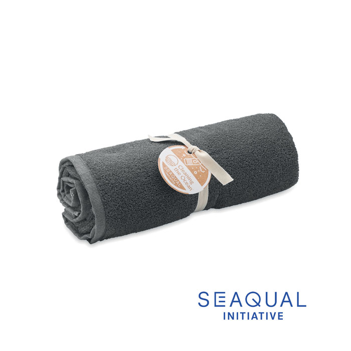 SAND - SEAQUAL® towel 70x140cm - Grey