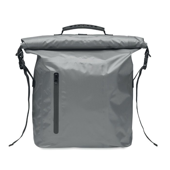 SCUBAROLL - RPET waterproof rolltop bag - Stone Grey