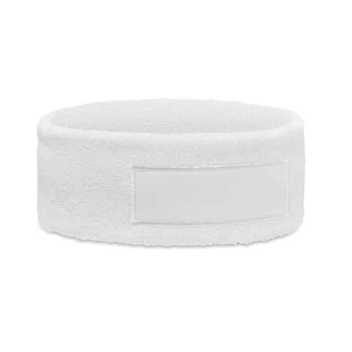 ATAMA - Headband in polycotton - White