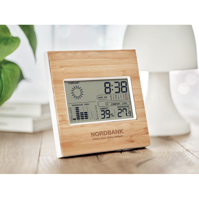 TURKU - Weather station bamboo front