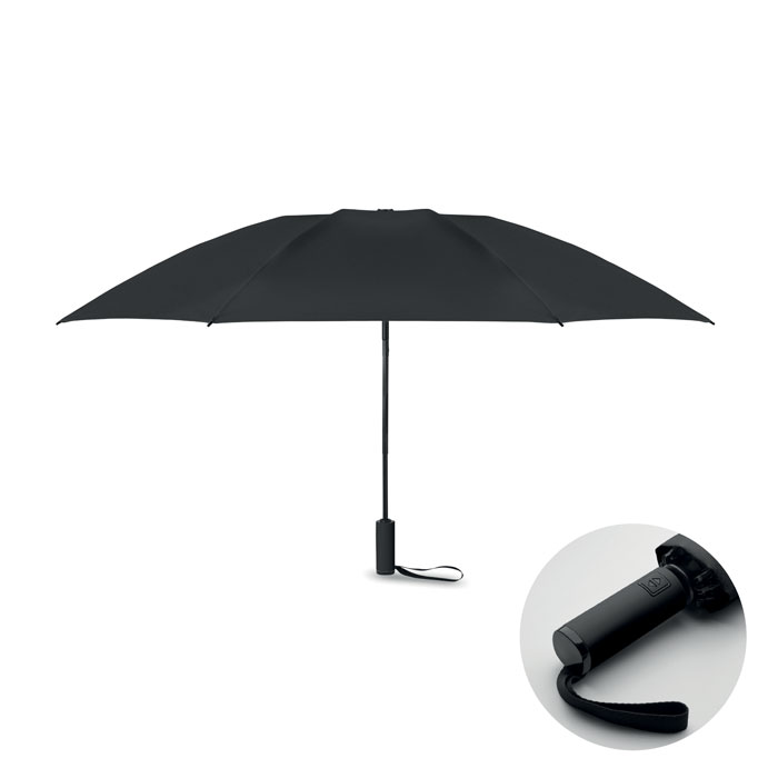 AGUMBE - 23 inch windproof umbrella - Black
