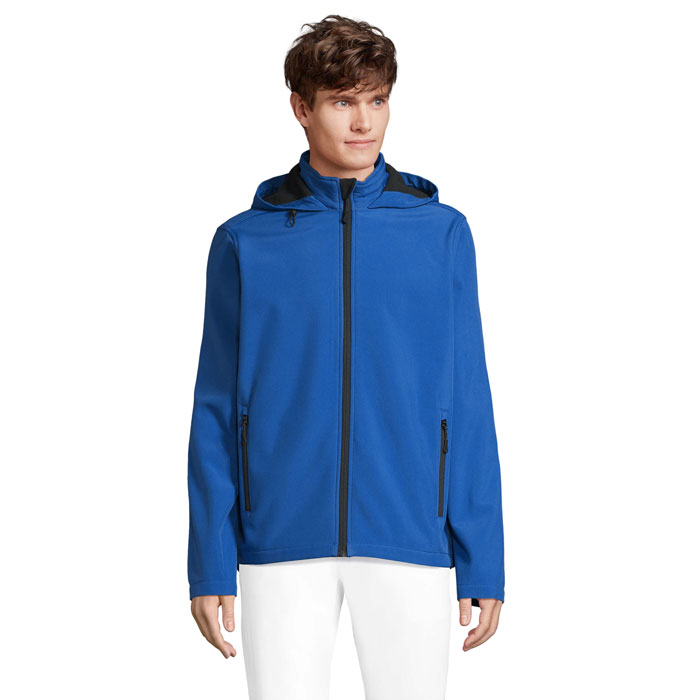 RACE HOODED MEN - RACE MEN HOODED JACKET - Royal Blue