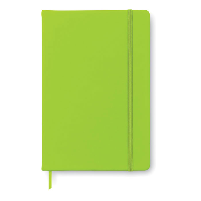 ARCONOT PLAIN - A5 notebook 96 plain sheets - Lime