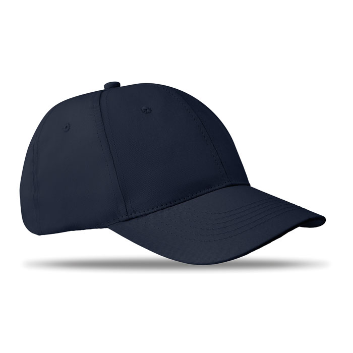 BASIE APOLLO - 6 Panel baseball cap 160 gr/m - Blue
