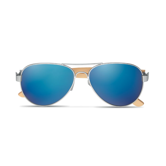 HONIARA - Bamboo sunglasses in pouch