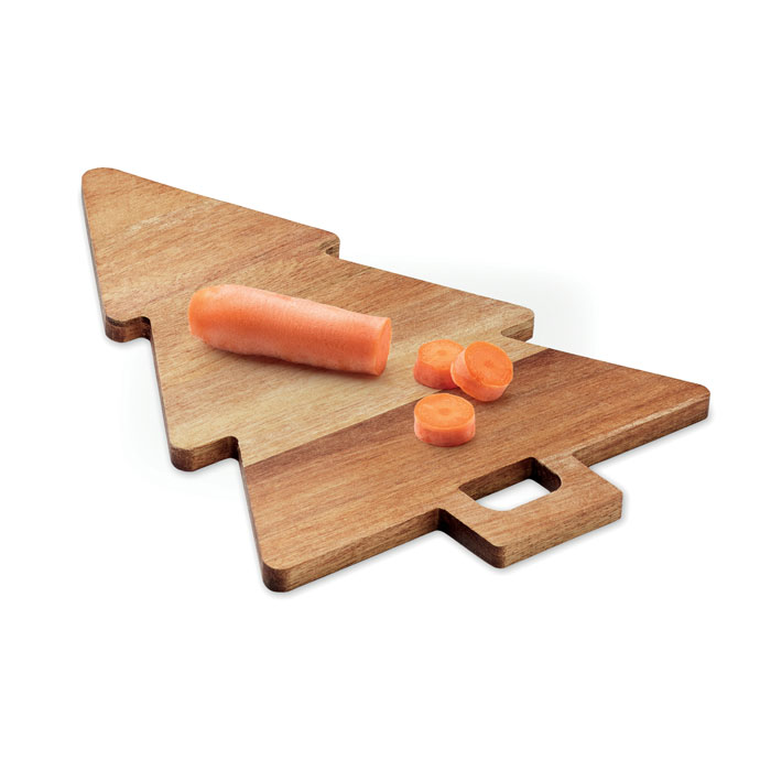 ARBETO - Acacia serving board Xmas tree